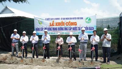 Cà Mau: Nâng cấp, mở rộng hệ thống cấp nước tại xã Biển Bạch